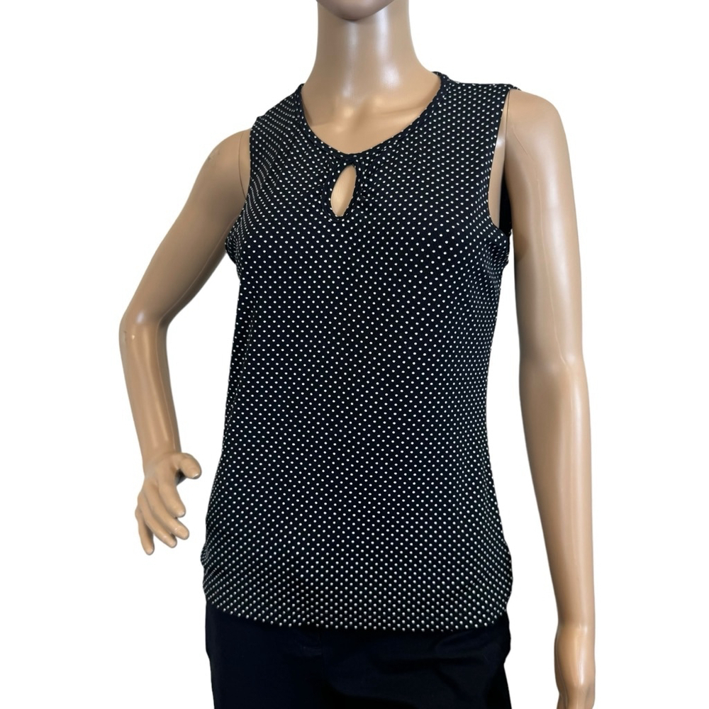 Women Susan Lawrence Top L Black White